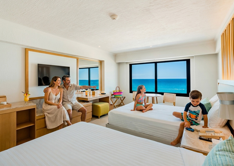 Habitación familiar en resort todo incluido