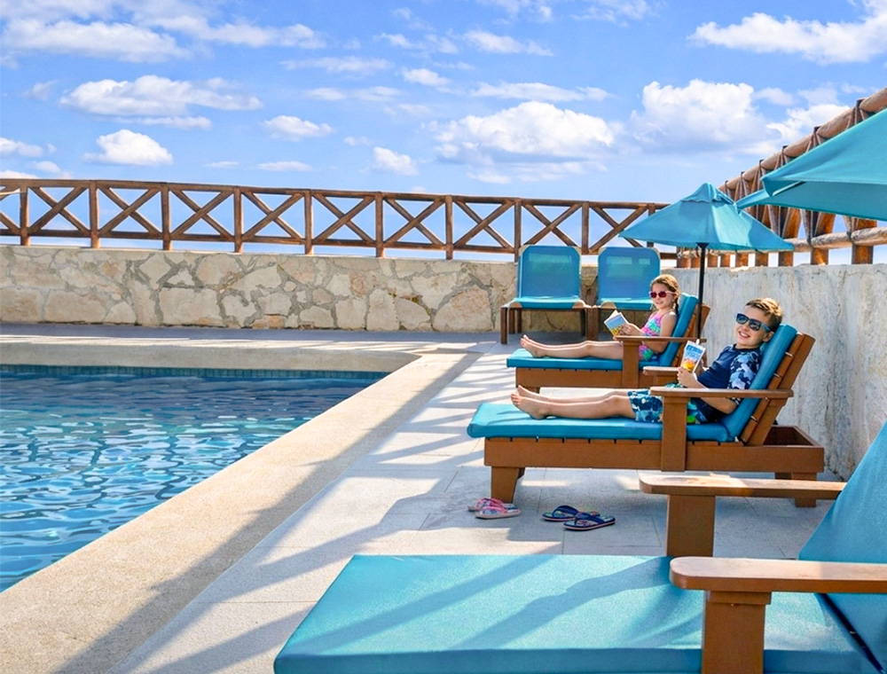 Todo incluido con niños pequeños en Cancún