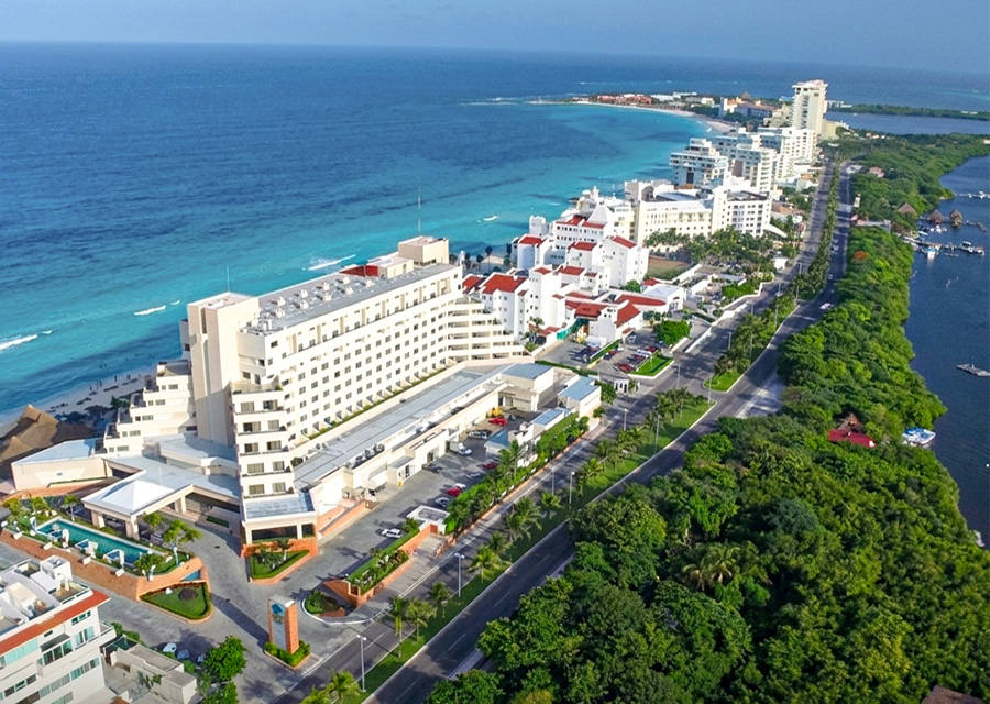 Zona de Cancún con playa para familias