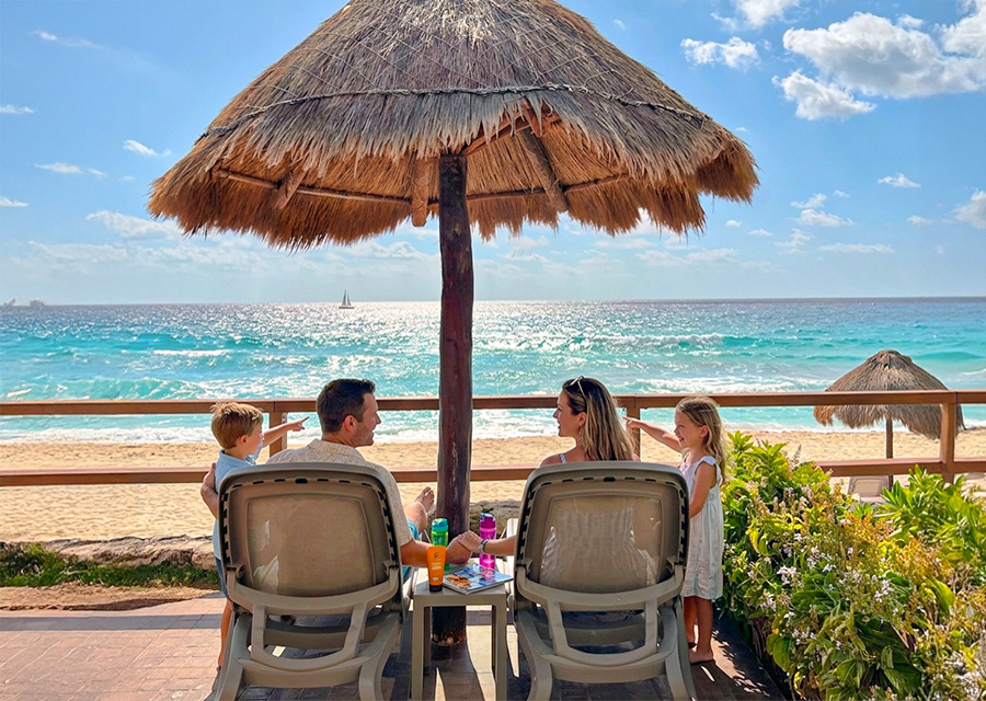 Experiencia vacacional frente al mar en Cancún
