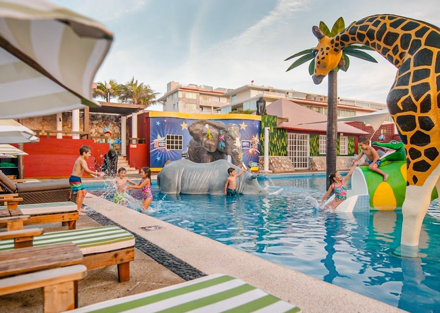 Hotel con actividades para niños en Cancún