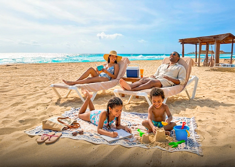 Itinerario con playa y descanso en Cancún