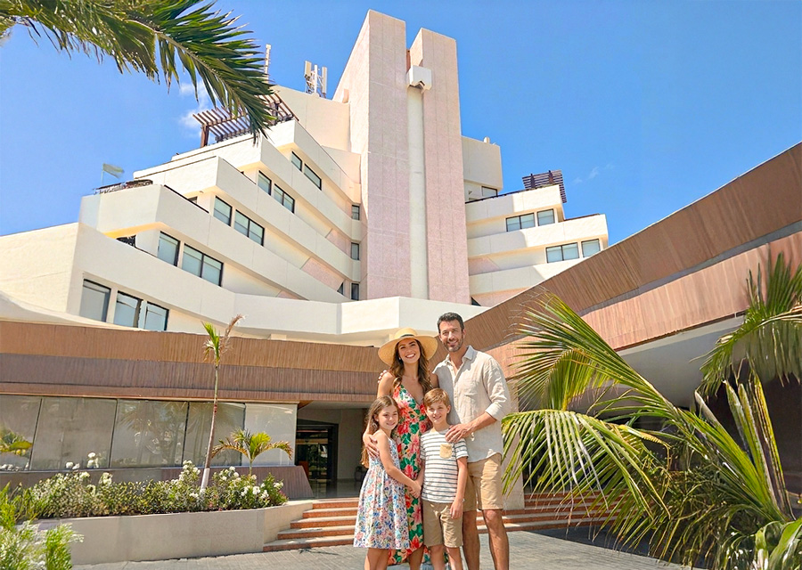 Viaje práctico con niños en Cancún