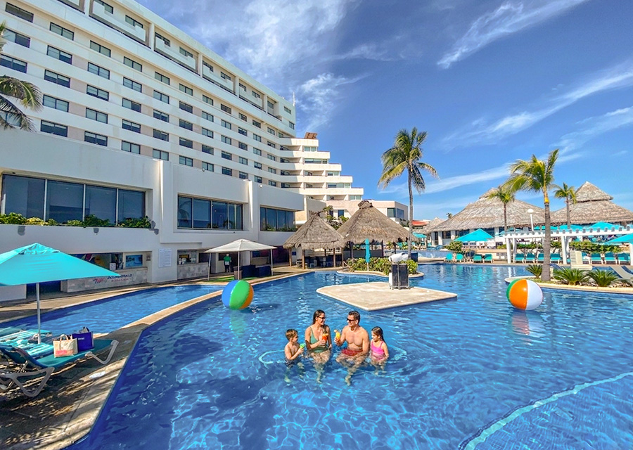 Ruta para viaje a Cancún con niños