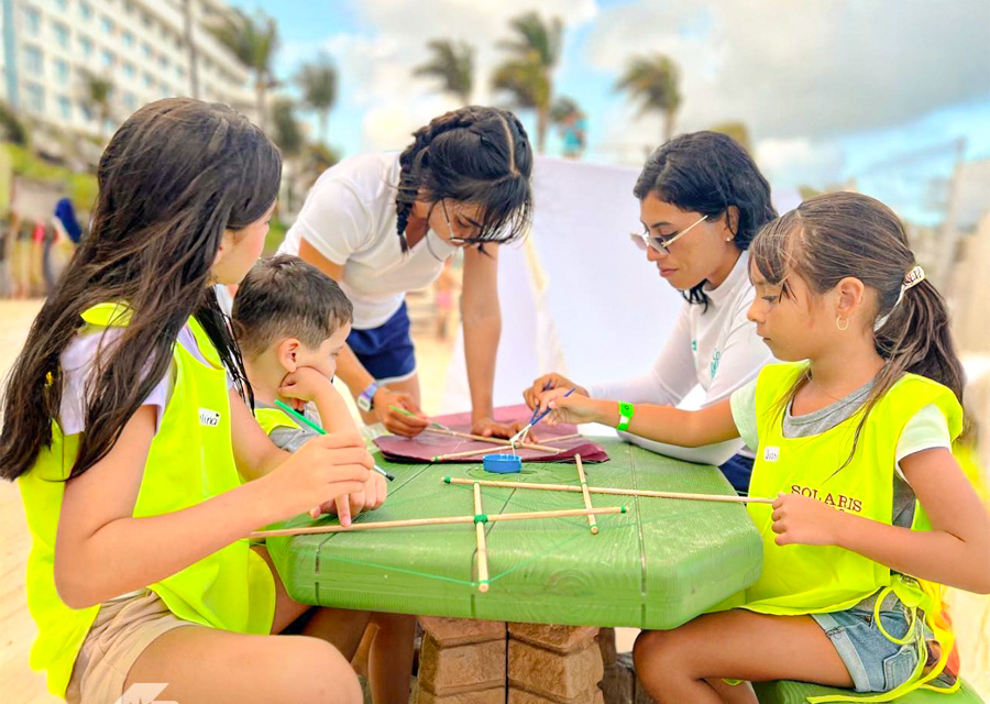 Actividades simples con niños en Cancún